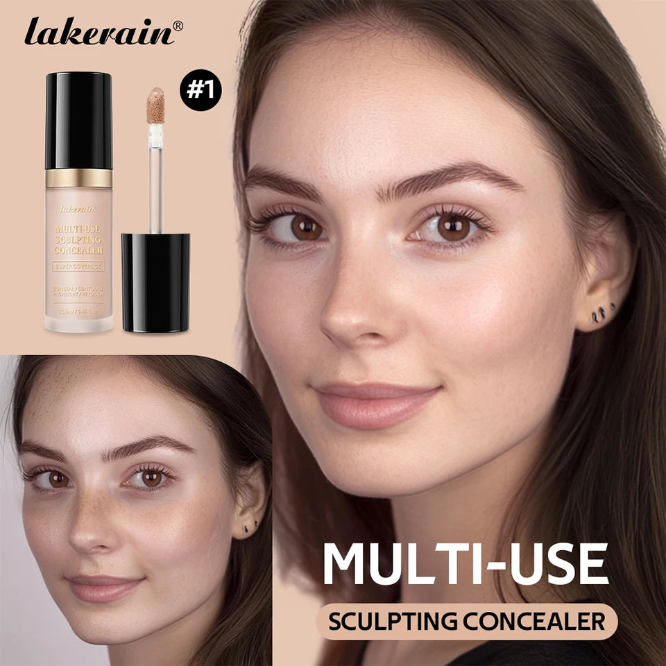 Daily Makeup Routine Waterproof Liquid Concealer for Flawless Coverage - 6