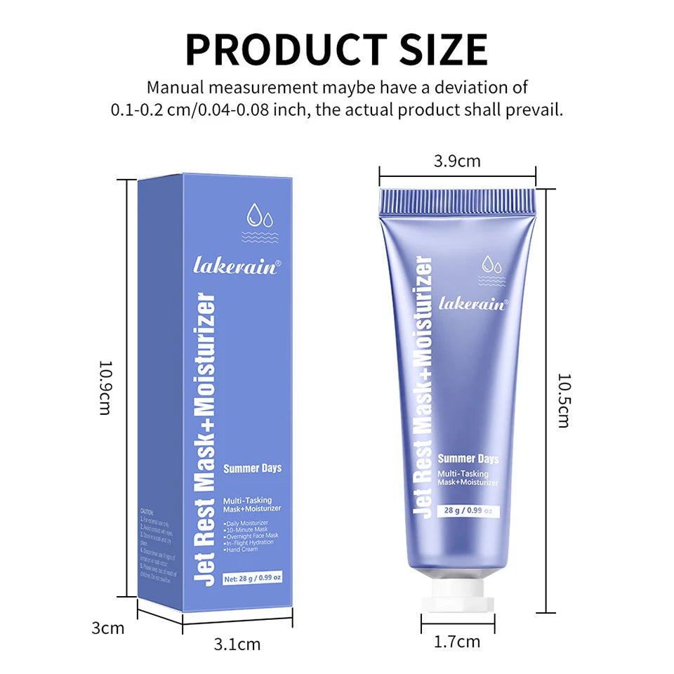 Daily skincare routine dry face moisturizer and hydrating facial mask cream - 15