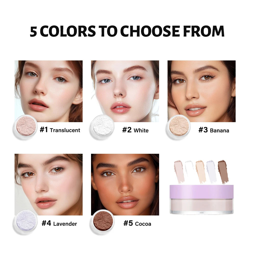 Daily Makeup Loose Baking Powder Matte Oil Control