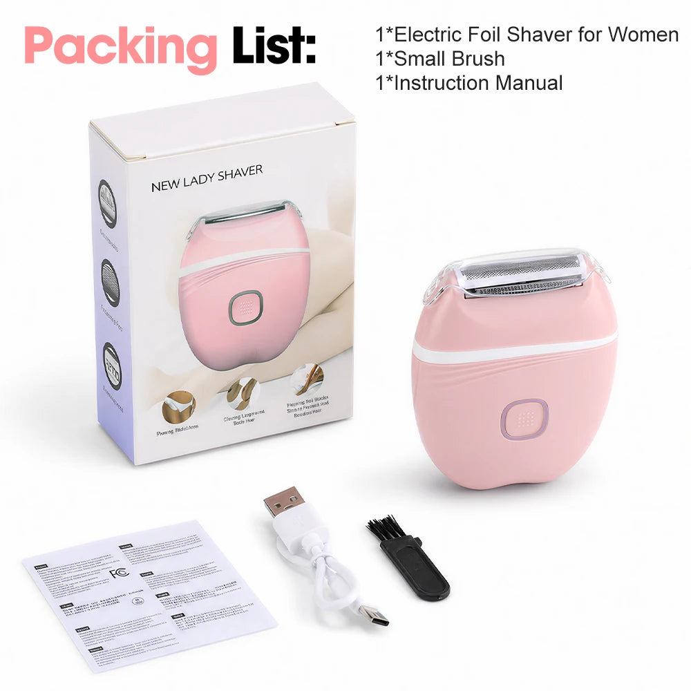 Body Care Electric Shaver for Gentle and Smooth Hair Removal Trimmer