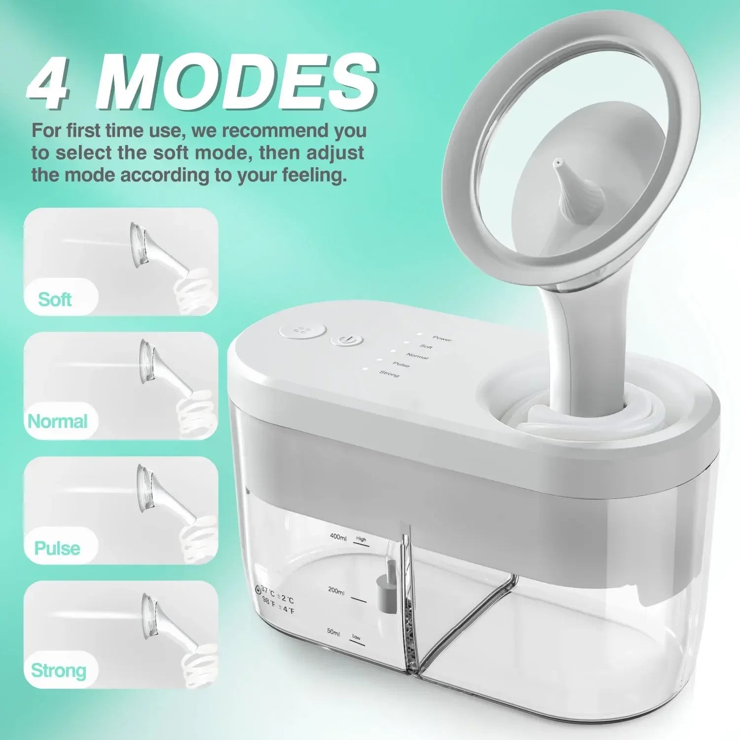 Home Care Electric Ear Cleaner Wax Removal Irrigation System Washer - 4
