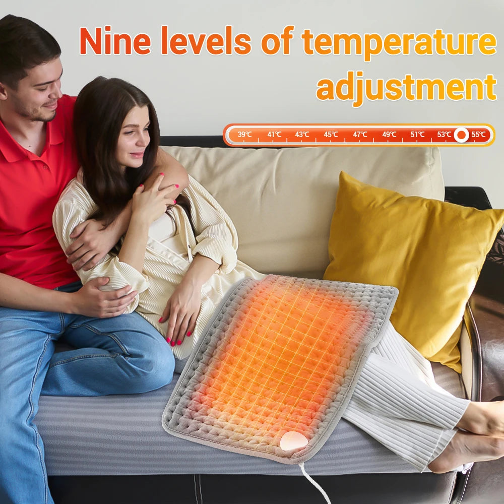 Office And Home Electric Heating Pad With Adjustable Temperature Levels - 3
