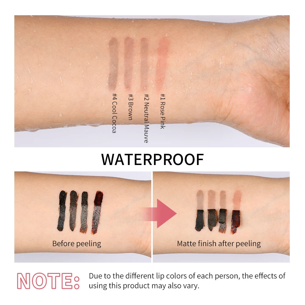 Daily Makeup Peel Off Lip Liner for Long Lasting Smudge Proof Definition - 4