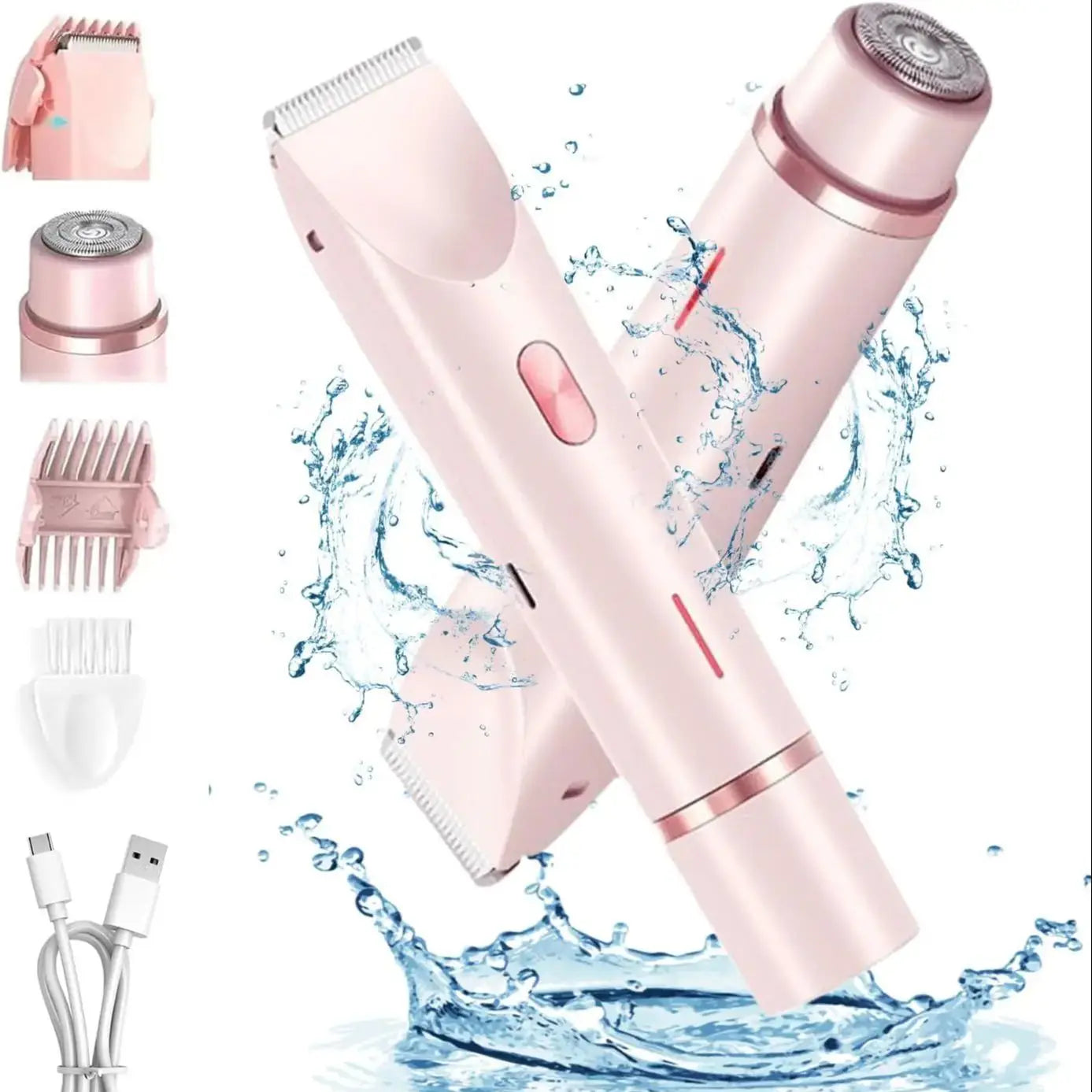 Smooth skin anywhere electric razor for painless hair removal - 1