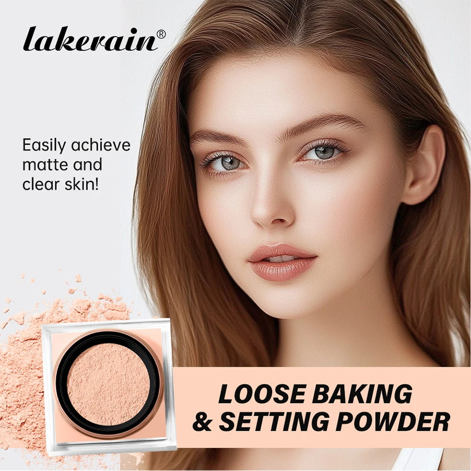 Daily Makeup Routine Loose Setting Powder for Flawless Matte Finish - 7