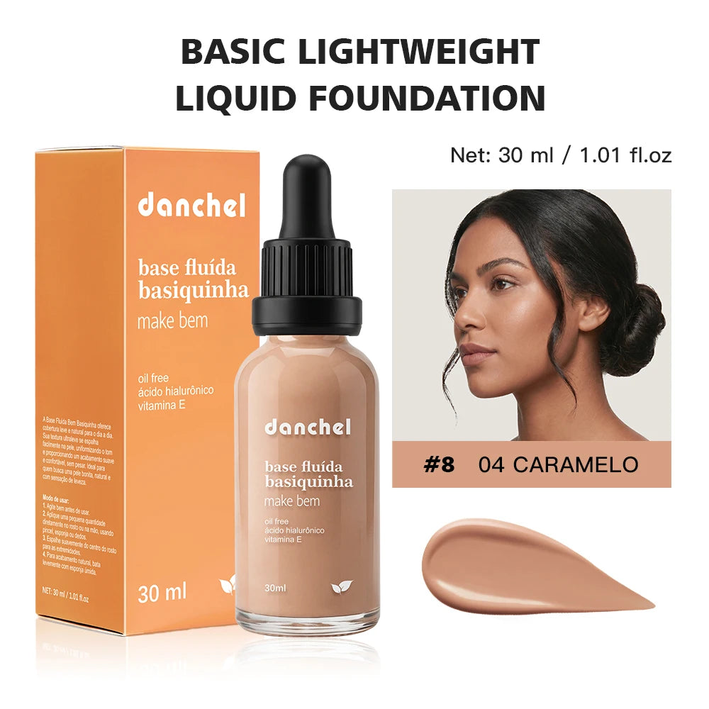 Daily Makeup Lightweight Liquid Foundation for Soft Matte Coverage - 24