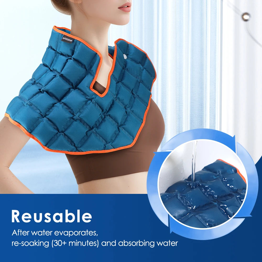 At Home Muscle Relief Reusable Hot and Cold Therapy Ice Pack Wrap - 17