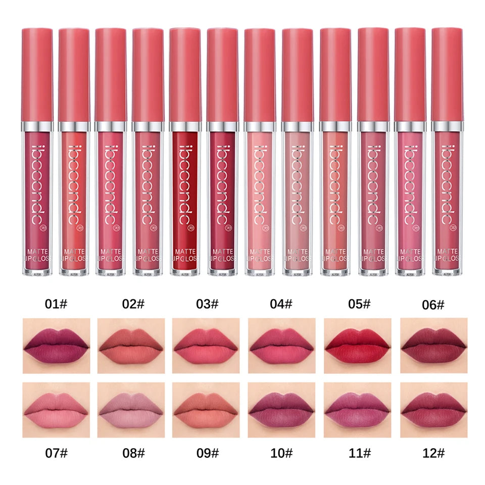 Daily Makeup Matte Liquid Lipstick Long Lasting Waterproof Lip Gloss - 19