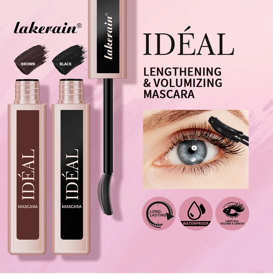 Daily Makeup Waterproof Lengthening Mascara For Long-Wearing Eye Lashes