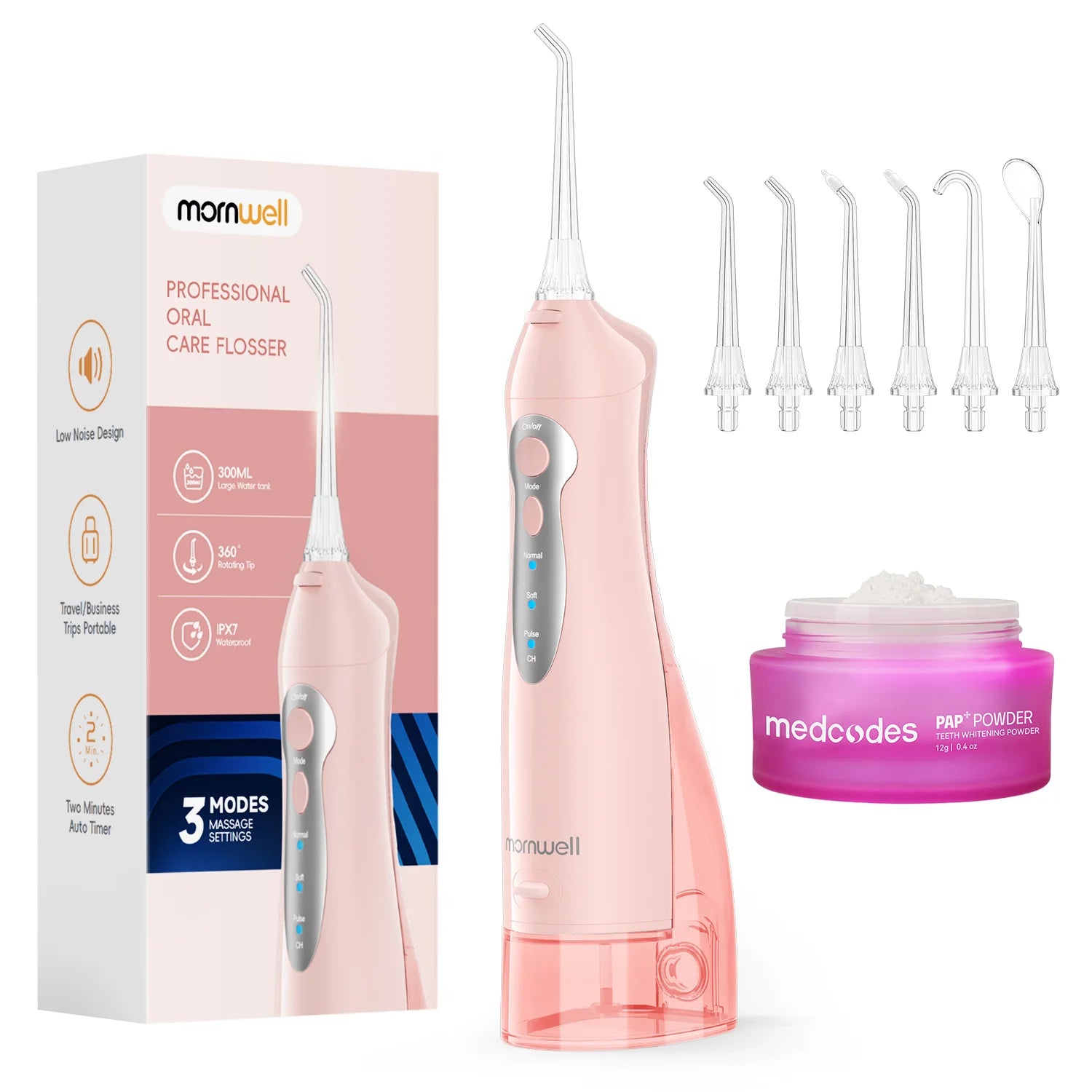 Bathroom Oral Irrigator Water Flosser For Teeth Deep Cleaning Routine - 17