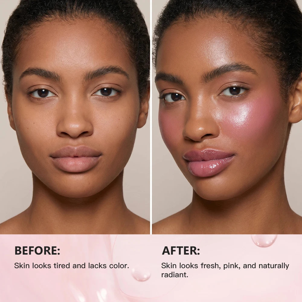 Daily Makeup Color Changing Jelly Blush Stick with Deep Hydration