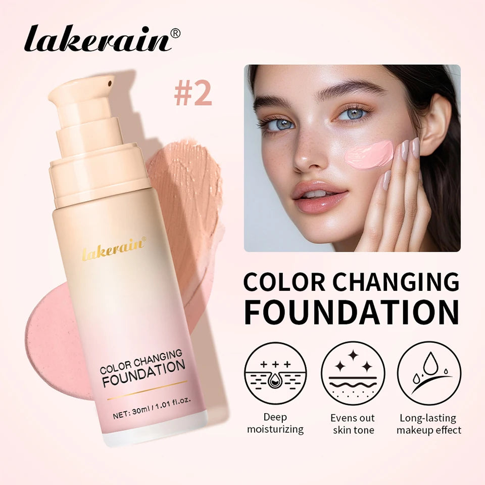 Daily Makeup Routine Color Changing Foundation For Flawless Skin Tone