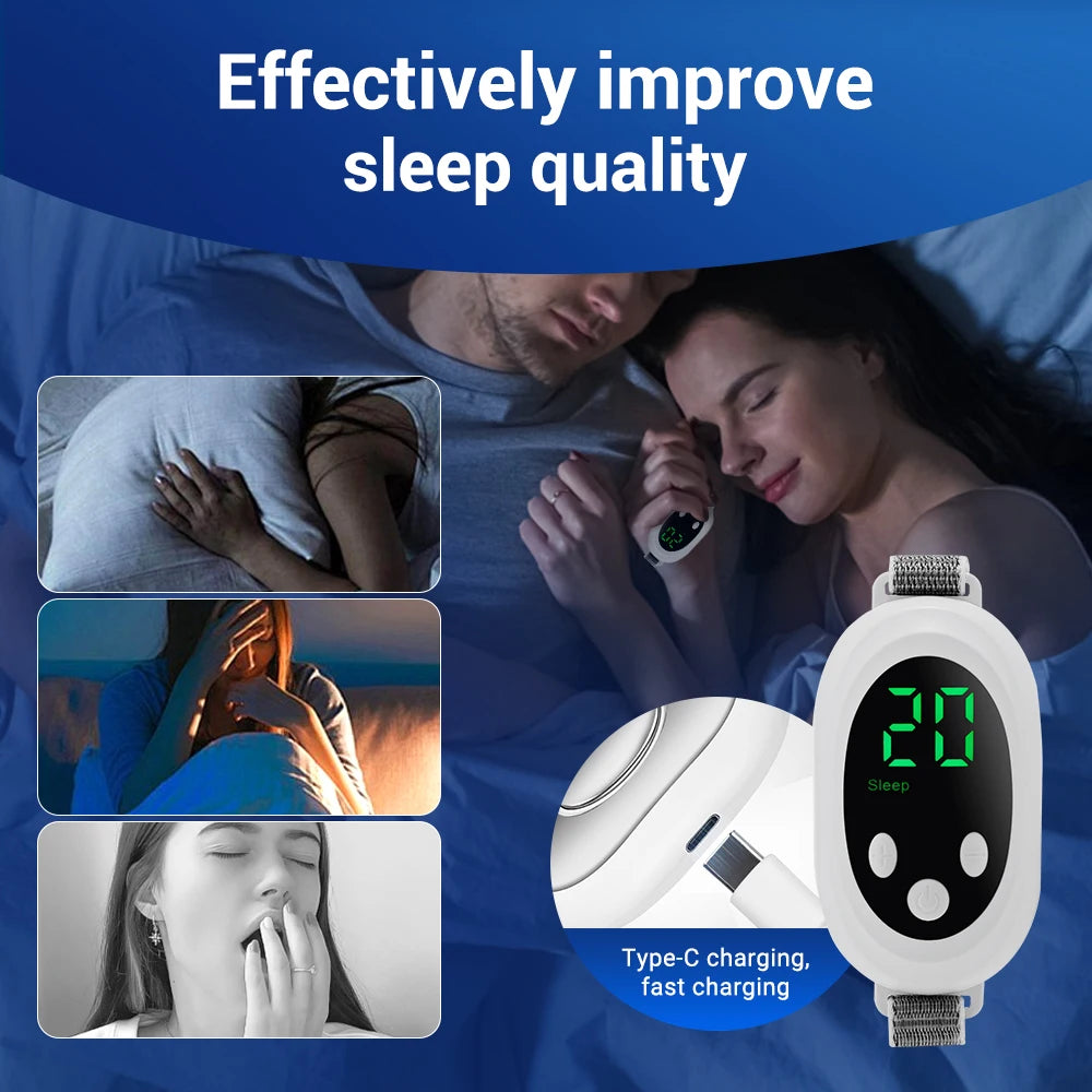 Insomnia Relief Microcurrent Sleep Aid Device for Stress and Anxiety - 5