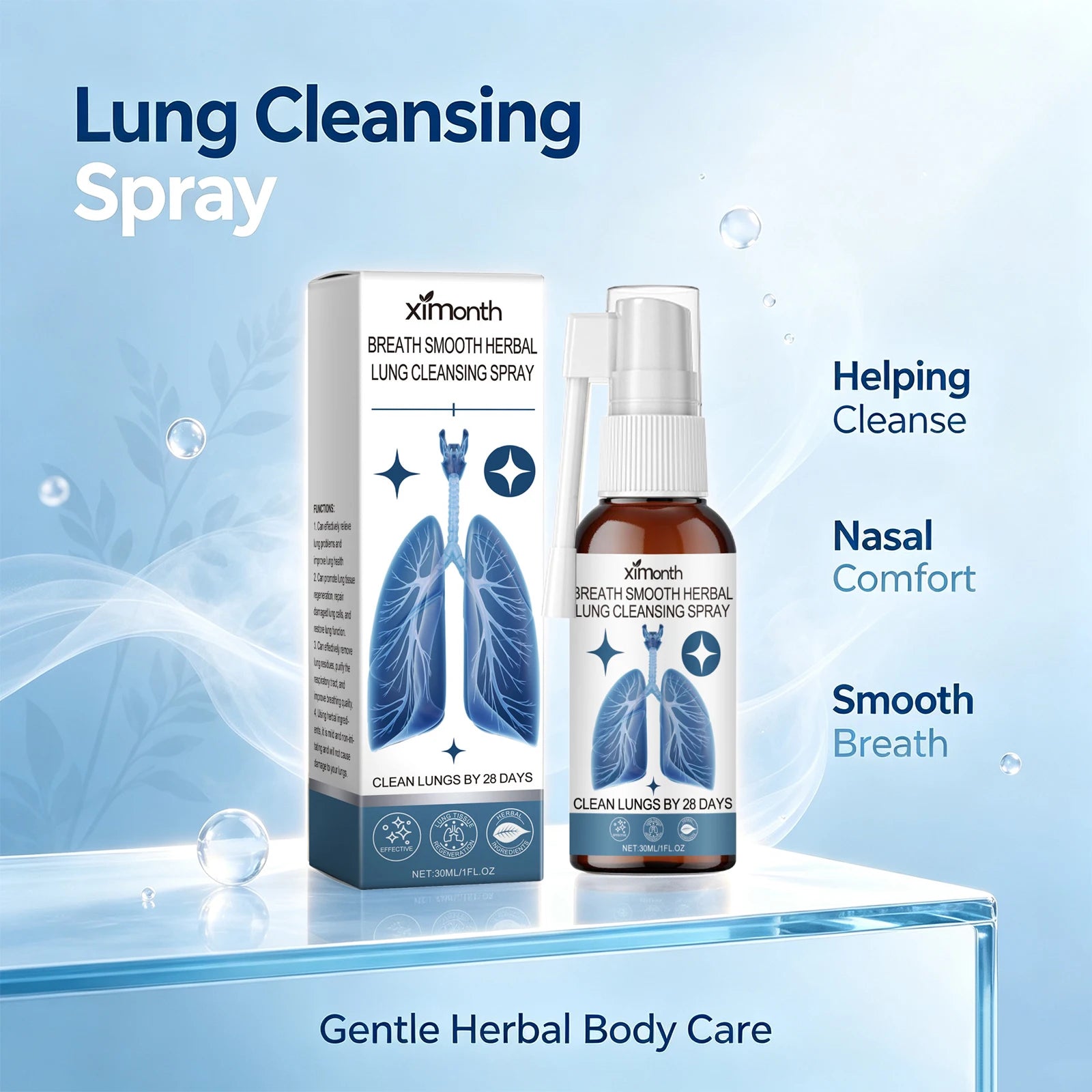 Daily Care Nasal Cleansing Spray for Throat Discomfort and Fresh Breath - 4