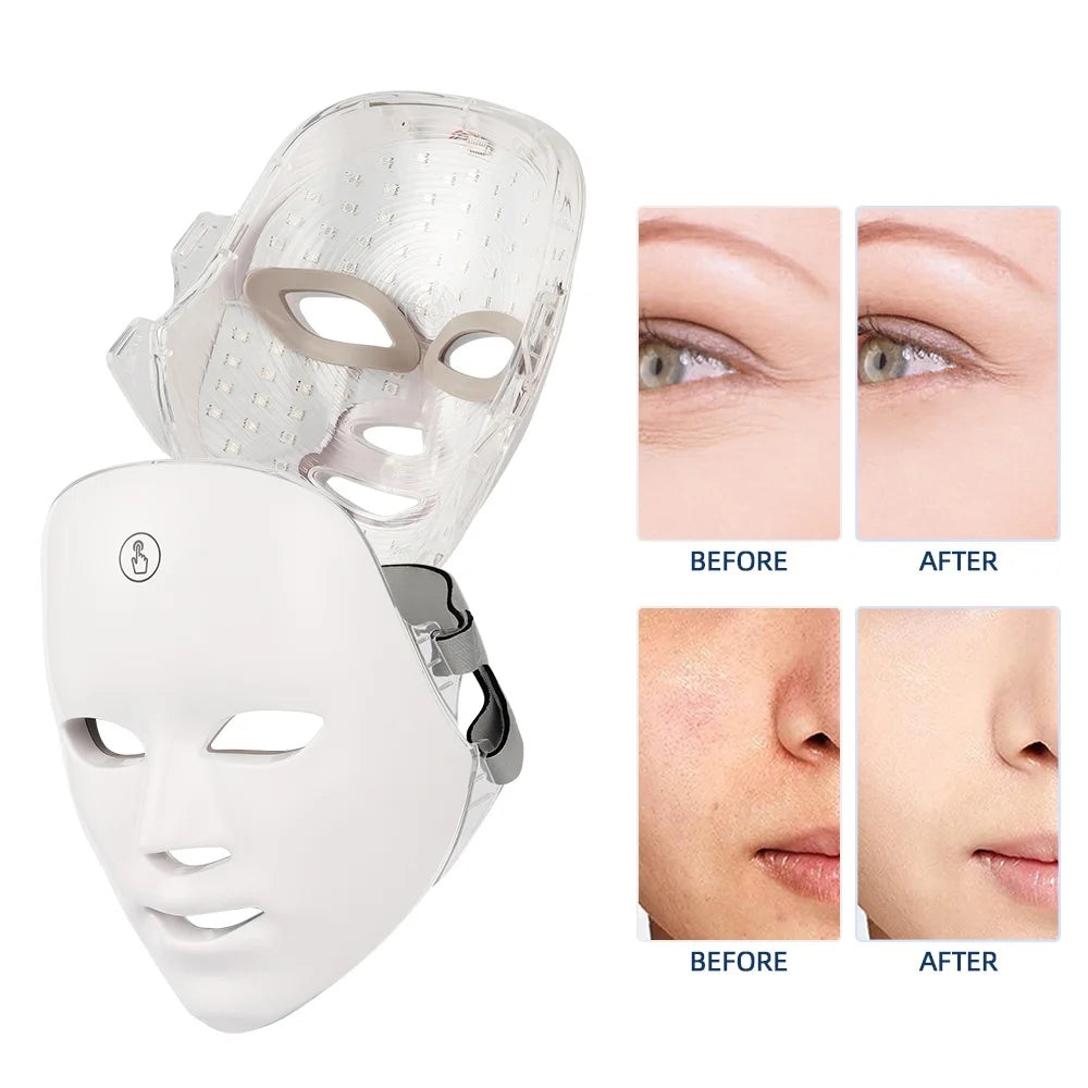 Home Spa Rechargeable LED Mask for Skin Rejuvenation and Lifting - 8