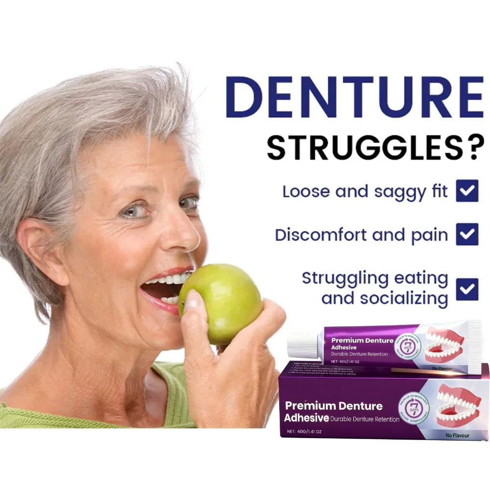 Daily Denture Care Thermoplastic Denture Adhesive Kit for Secure Hold