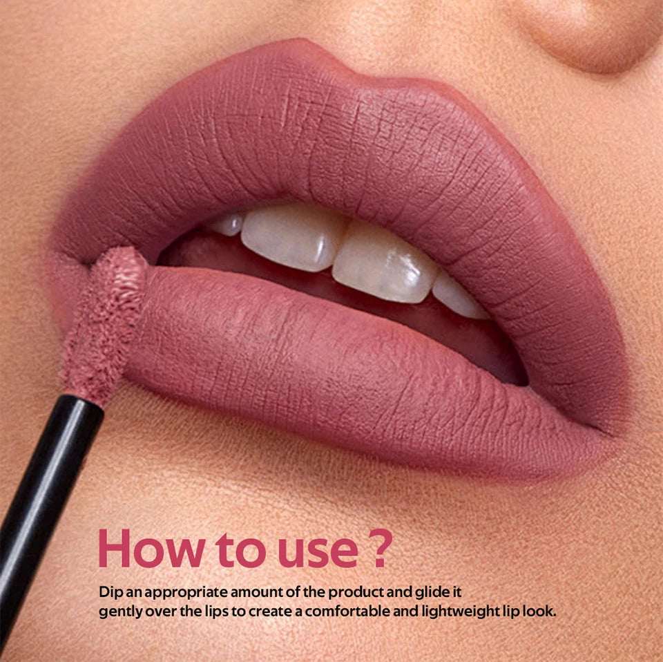 Daily Makeup Teddy Lip Tint With Long Lasting Waterproof Matte Finish - 15