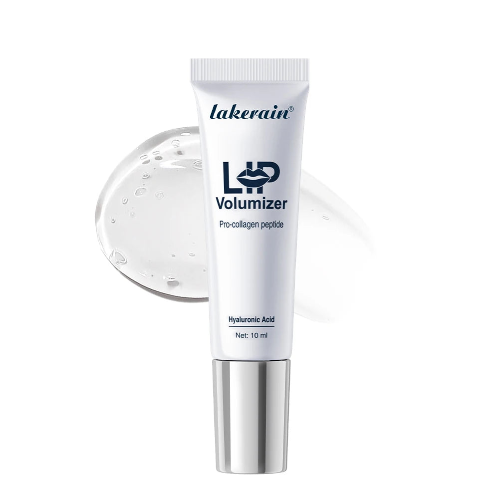 Daily routine dry lips care plump lip oil with glass shine finish