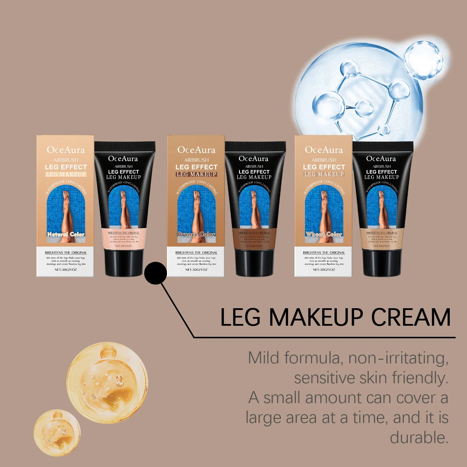 Achieve Flawless Legs With Waterproof Leg Makeup Concealer - 10