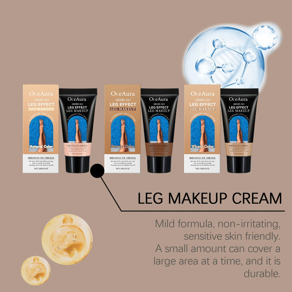 Achieve Flawless Legs With Waterproof Leg Makeup Concealer