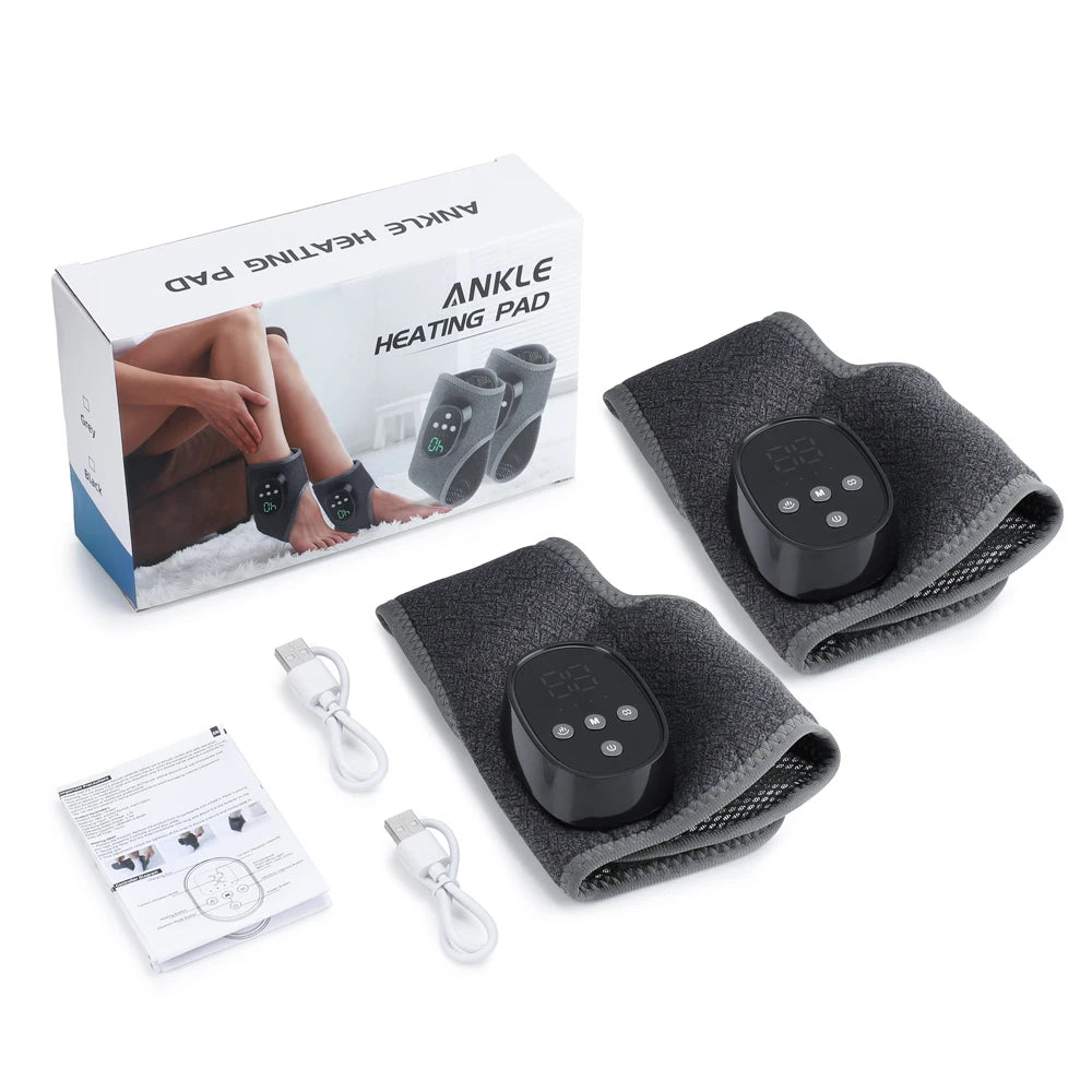 After Sports Recovery Heated Ankle Massager With Vibration And Heat Relief - 20
