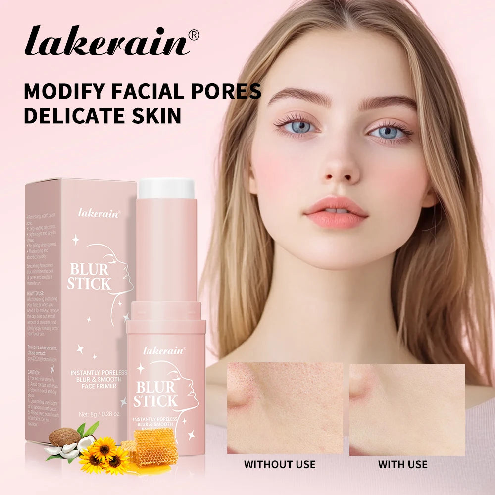 Daily Makeup Blur Stick Invisible Pore Primer for Smooth Matte Skin