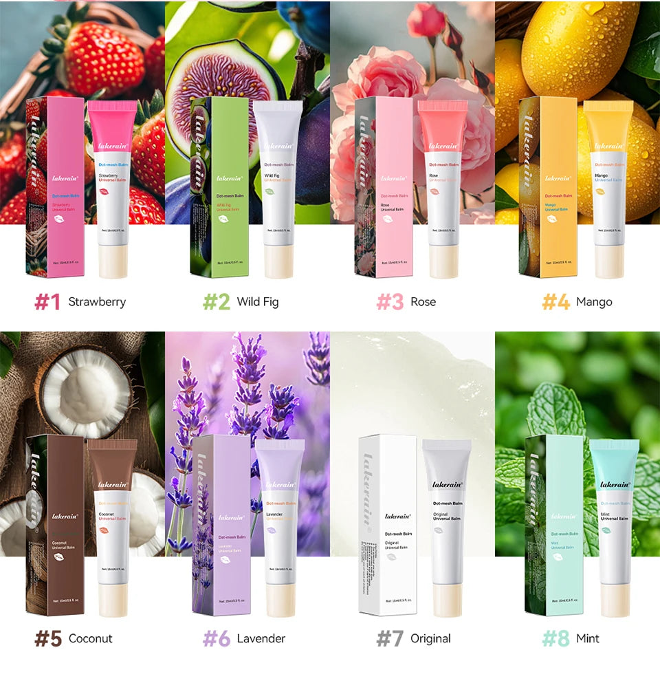 Daily Lip Care Lip Balm Deep Hydration for Cracked Lips Repair Treatment - 8