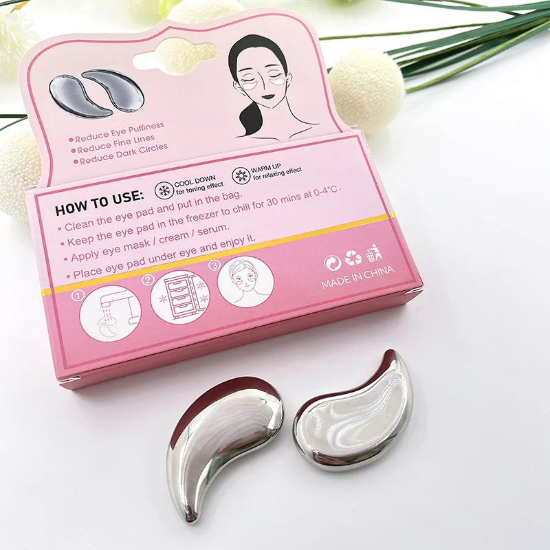 Home skincare cooling eye pads for puffy eyes relief and relaxation - 13