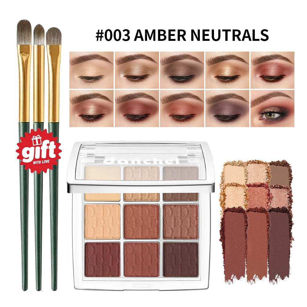 Daily Makeup Eyeshadow Palette with Long Lasting Coordinated Shades