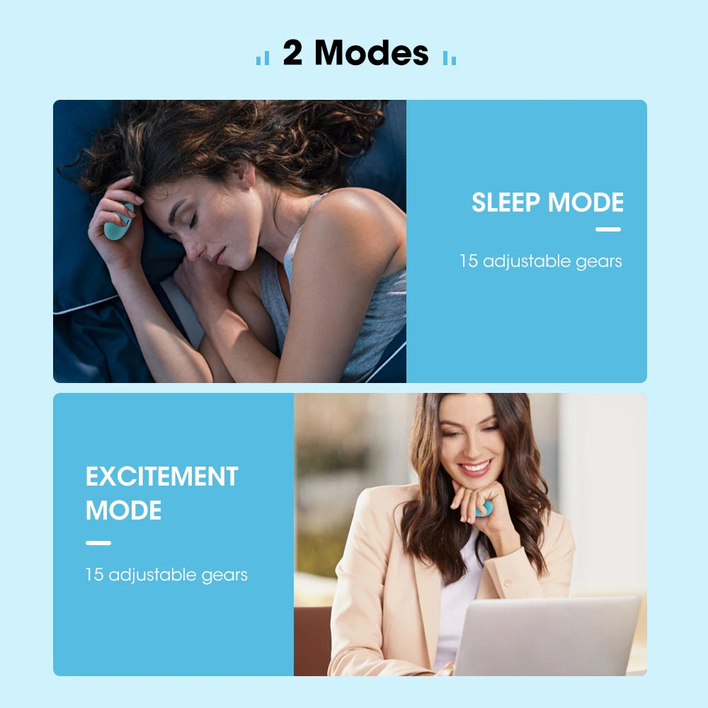 Bedtime Handheld Sleep Aid Device with LCD Screen for Easy Relax Helper - 11