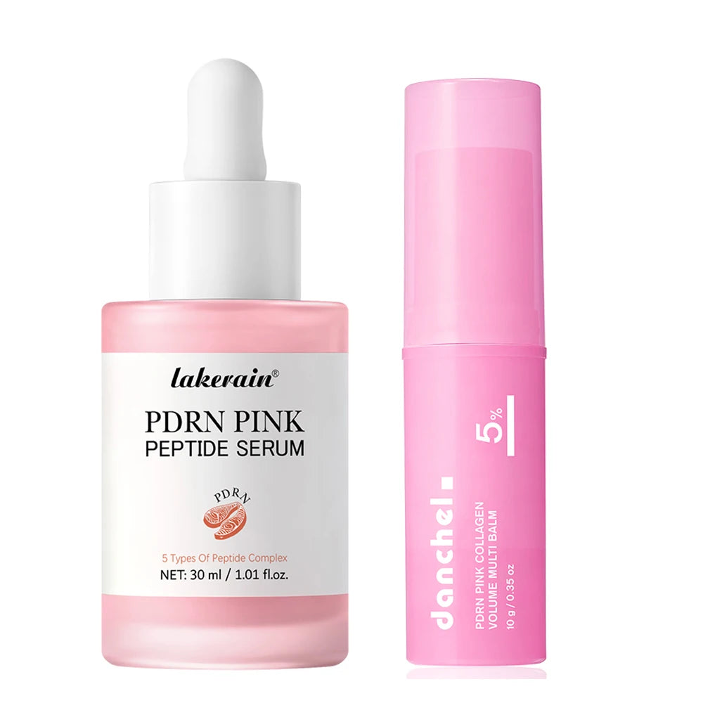 Daily Skincare Salmon Pdrn Pink Peptide Serum And Collagen Balm Set - 33