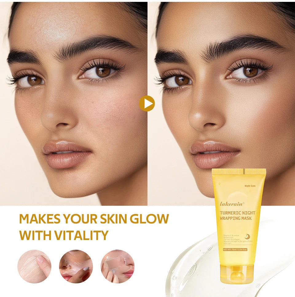 Overnight Skincare Collagen Night Wrapping Peel Off Face Mask