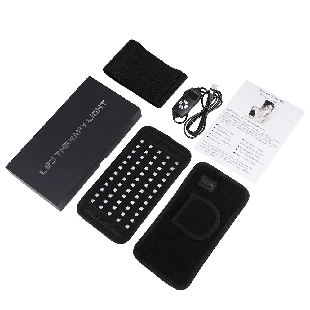 Home Use Infrared Light Therapy Belt for Waist Care and Skin Rejuvenation - 14