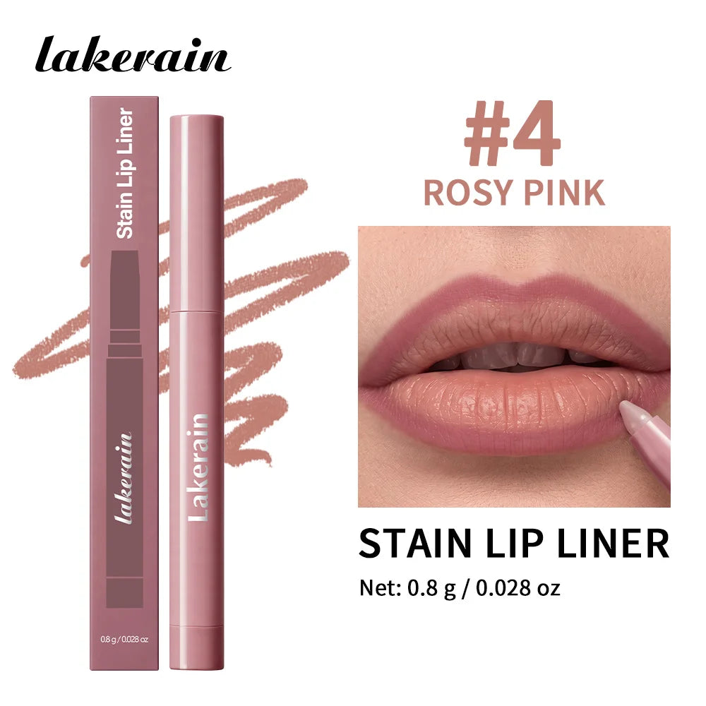 Daily Makeup Stain Lip Liner Pencil for Long Lasting Matte Definition