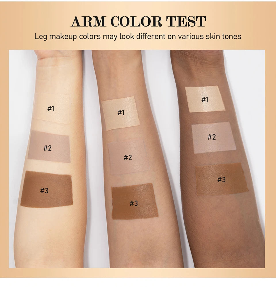 Body makeup leg makeup foundation for smooth and even skin finish - 13