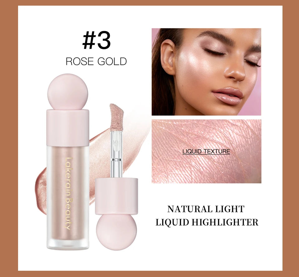 Daily Makeup Natural Light Liquid Highlighter for Radiant Glow