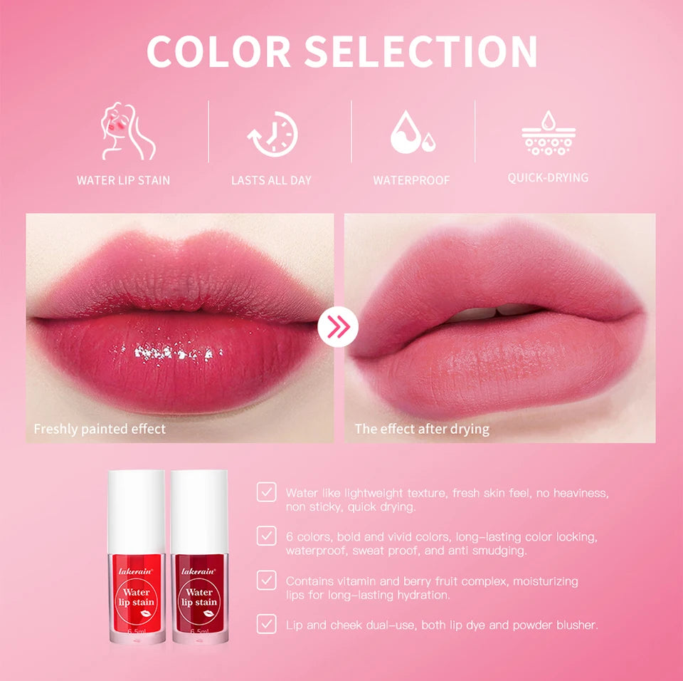 Daily Makeup Routine Lip Tint Stain For All-Day Wear And Hydration - 8