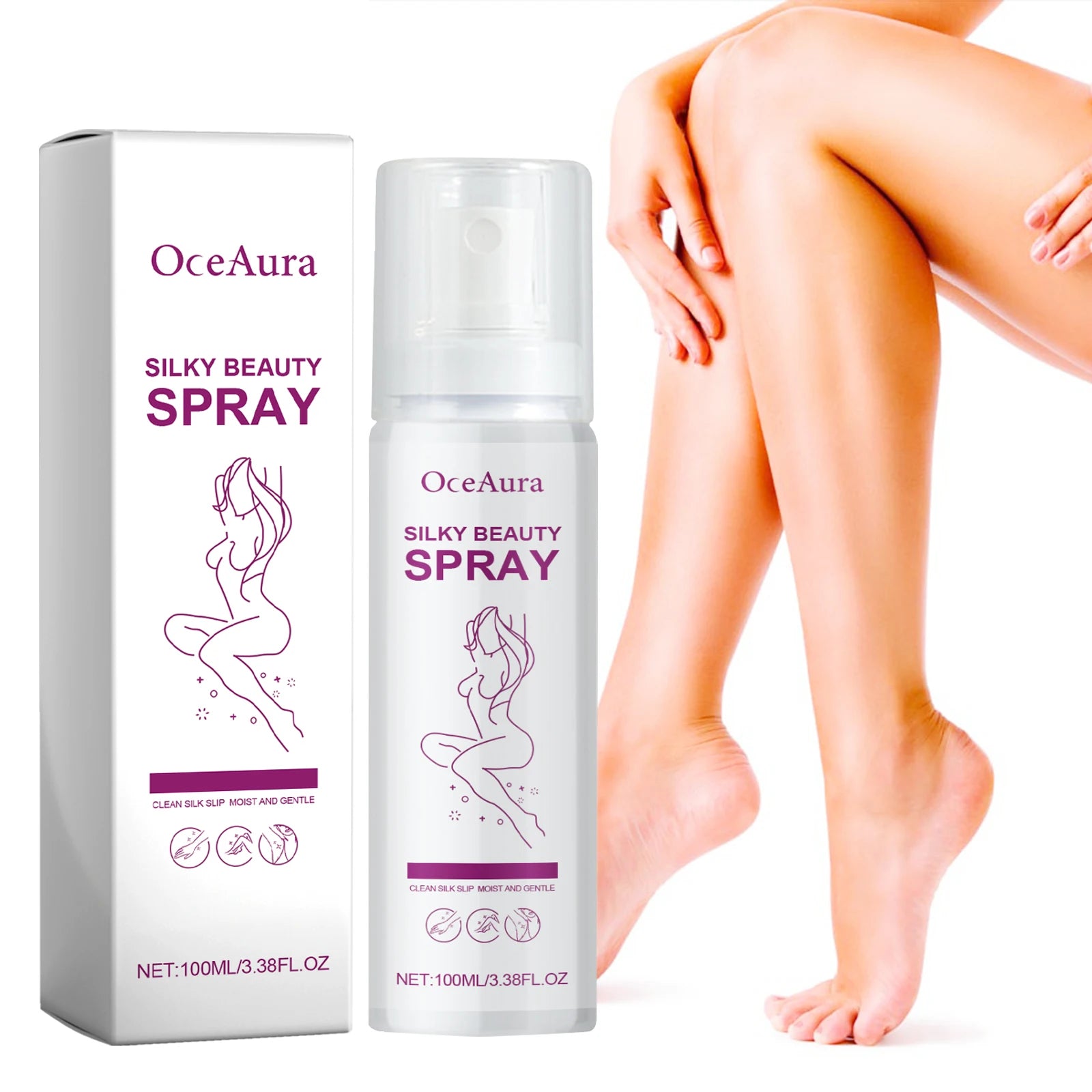 Bathroom body hair removal spray for smooth skin without razor irritation - 7
