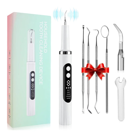 At home ultrasonic dental scaler for plaque and tartar removal