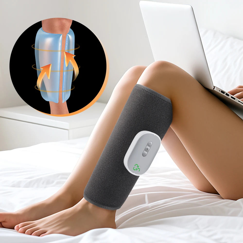At Home Wireless Air Pressure Calf Massager for Deep Muscle Relaxation - 24