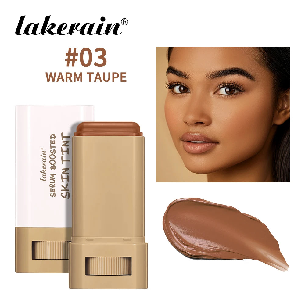 Travel makeup routine Matte Foundation Stick for smooth coverage