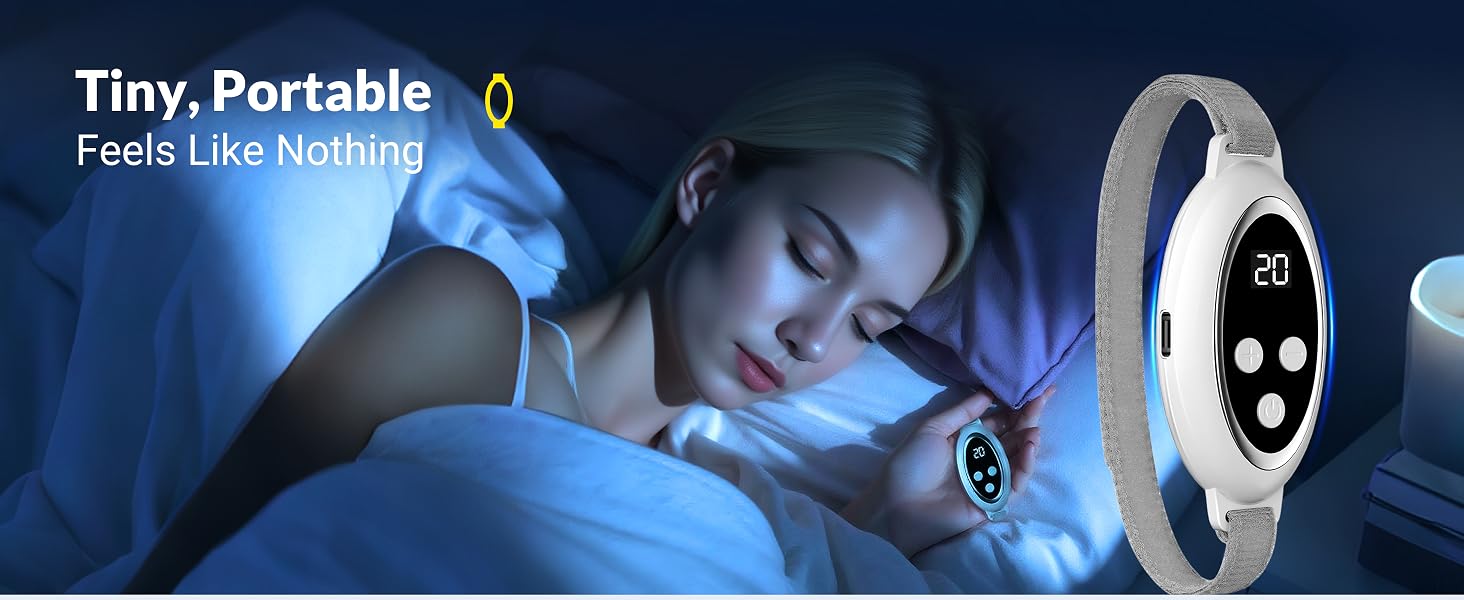 Better Sleep Handheld Microcurrent Pulse Massager for Relaxation Support - 8