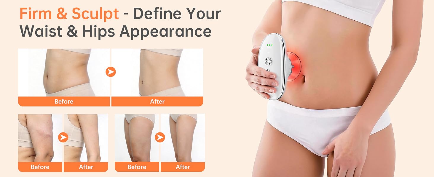 Home Spa Body Sculpting Machine for Firm Skin and Contouring - 14